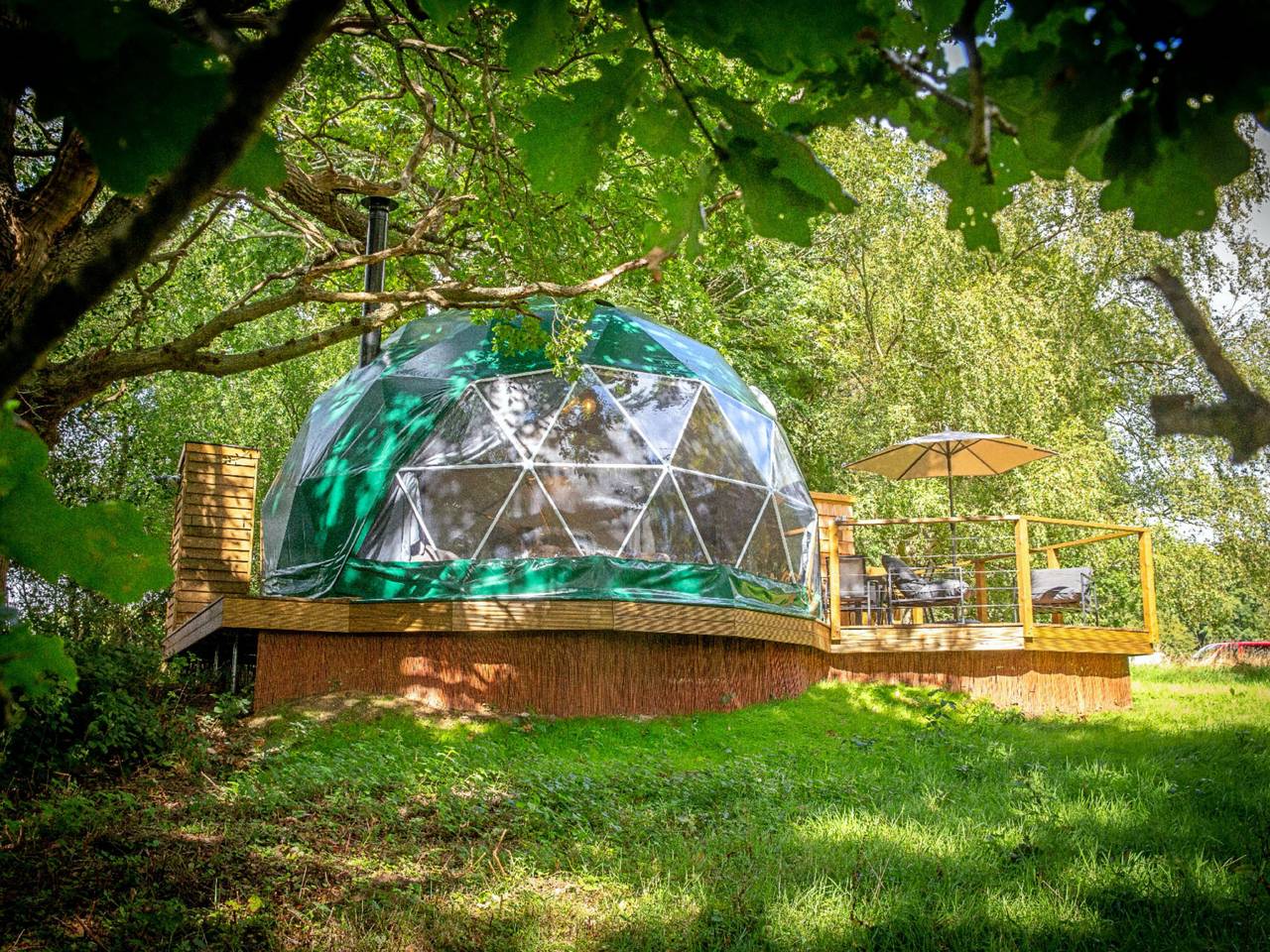 Chartwell Luxury Dome in Chiddingstone, Kent