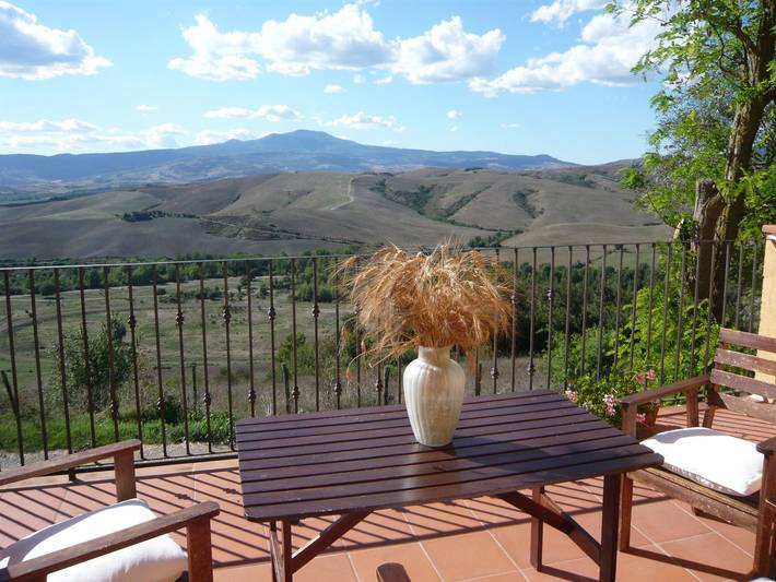 Agriturismo per 2 persone, con Terrazza e Giardino nonché Piscina a Acquapendente