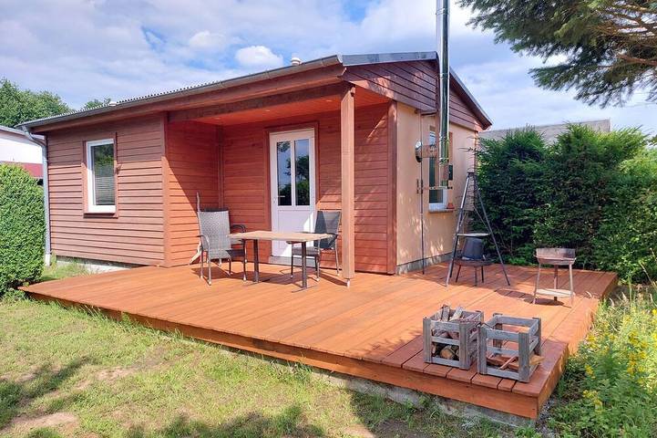 Bungalow für 2 Personen, mit Garten