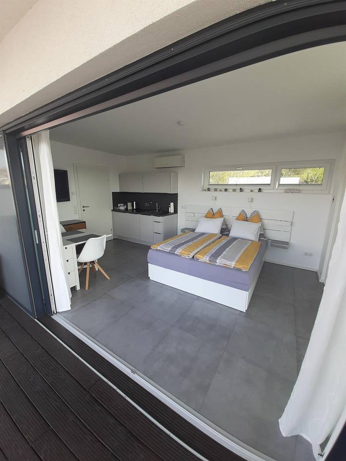 Ferienwohnung für 2 Personen, mit Balkon und Terrasse sowie Seeblick und Ausblick im Burgenland - 4