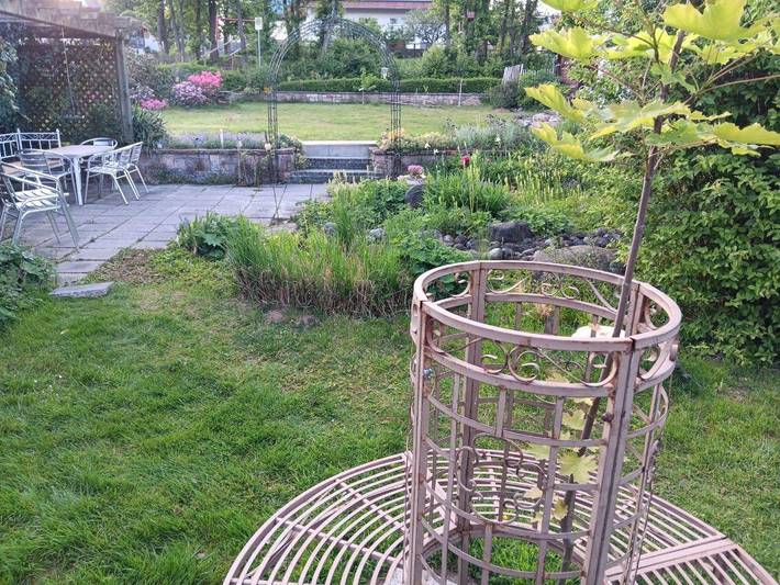 Ferienwohnung für 7 Personen, mit Balkon und Garten in Hilders - 3