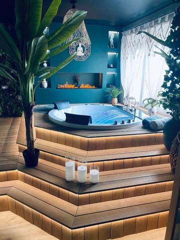 Maison de vacances pour 2 personnes, avec sauna ainsi que jacuzzi et jardin dans Oise