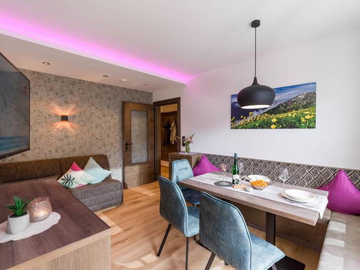Ganze Ferienwohnung, App. Kreuzjoch, 1 Wohn-Schlafraum in Tuxer Alpen, Hintertux