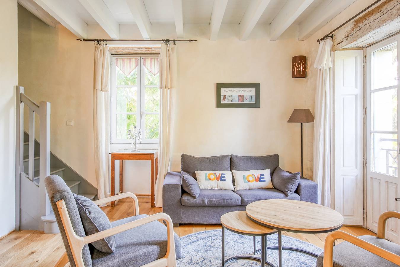 Ferienhaus für 4 Personen mit Garten in Brézé, Loire-Tal