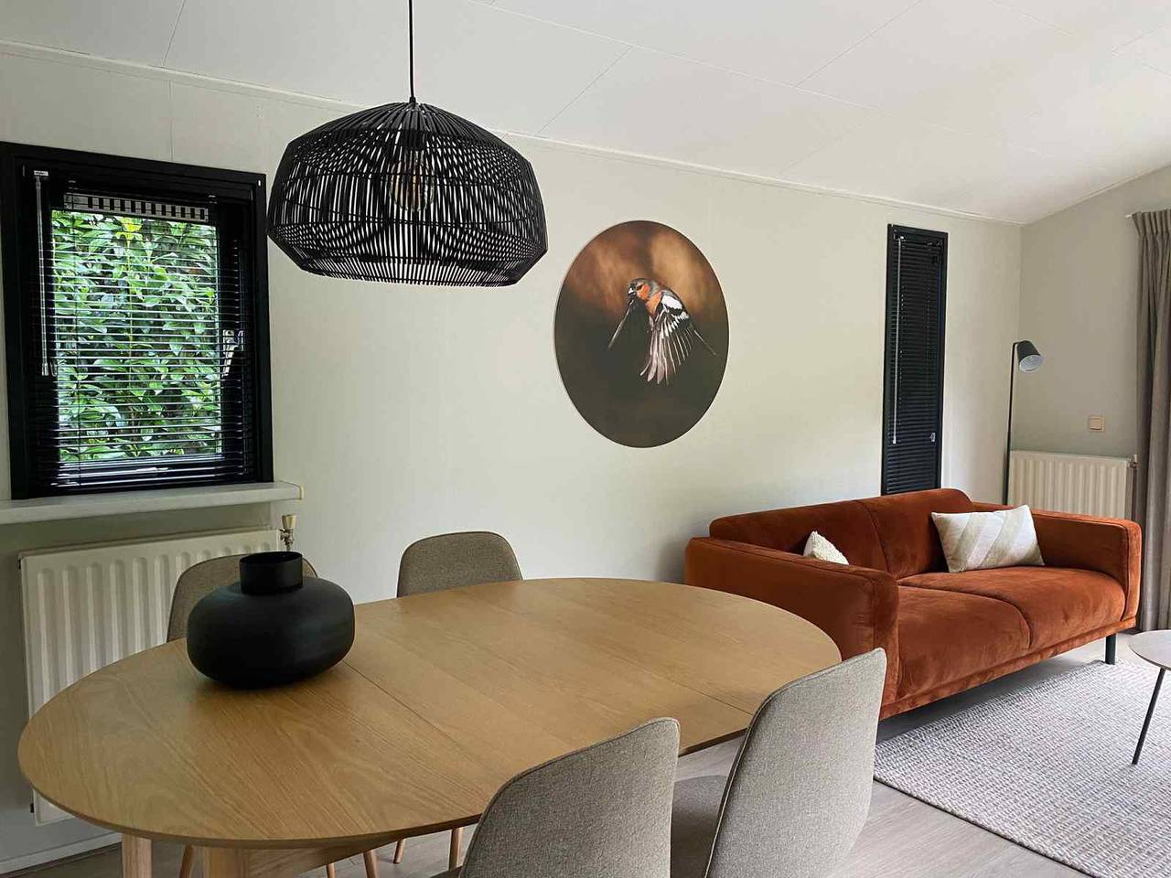 Knus 3 persoons chalet op mooi vakantiepark in Diever. in Nationaal Park Dwingelderveld
