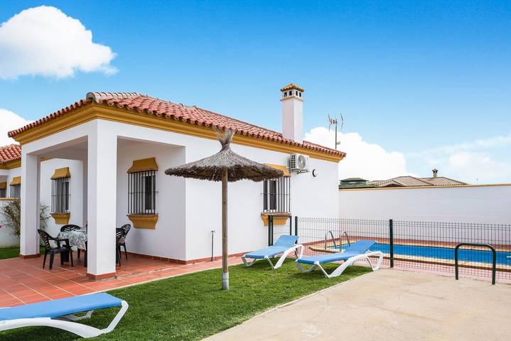Ferienhaus für 4 Personen, mit Garten, mit Haustier in Conil de la Frontera