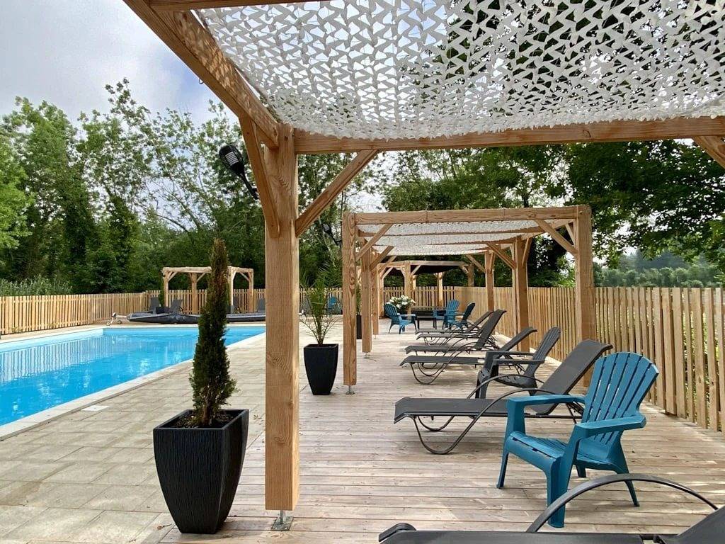 Chalet 4 étoiles - Piscine  - eehgeb in Coulon, Région de Niort