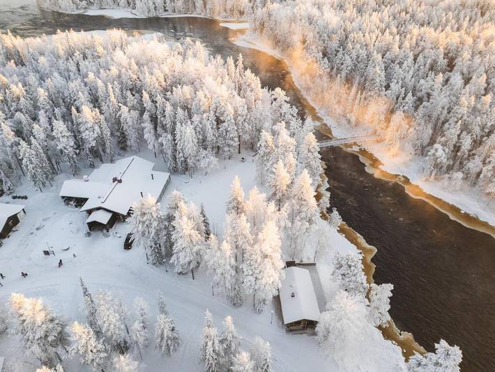 Chalet pour 5 personnes, avec vue ainsi que sauna et jardin à Rovaniemi - 4