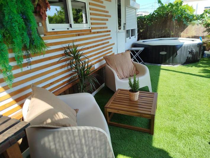 Casa rural para 3 personas, con balcón y jacuzzi en Murcia 