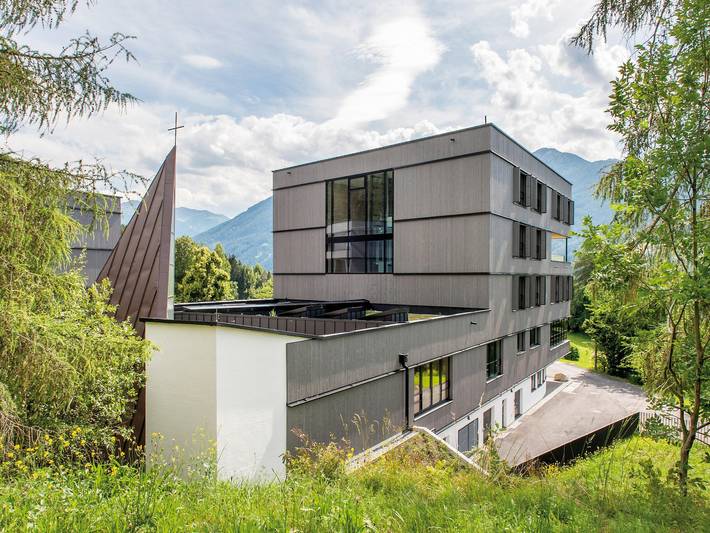 Einzelzimmer Komfort King Size Bett mit Balkon in Tuxer Alpen, Pfons
