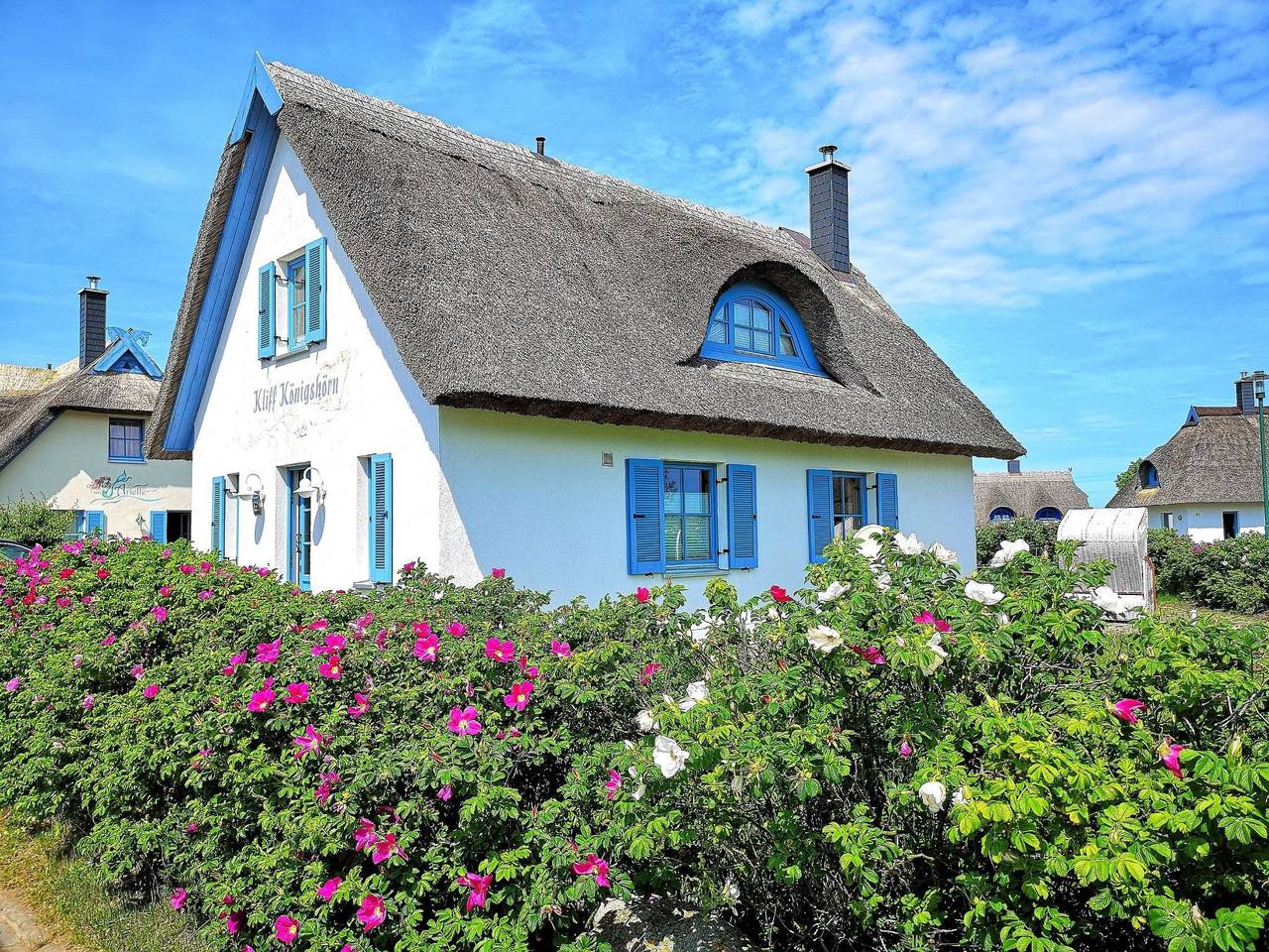 Kliff Königshörn in Glowe, Région de Rügen