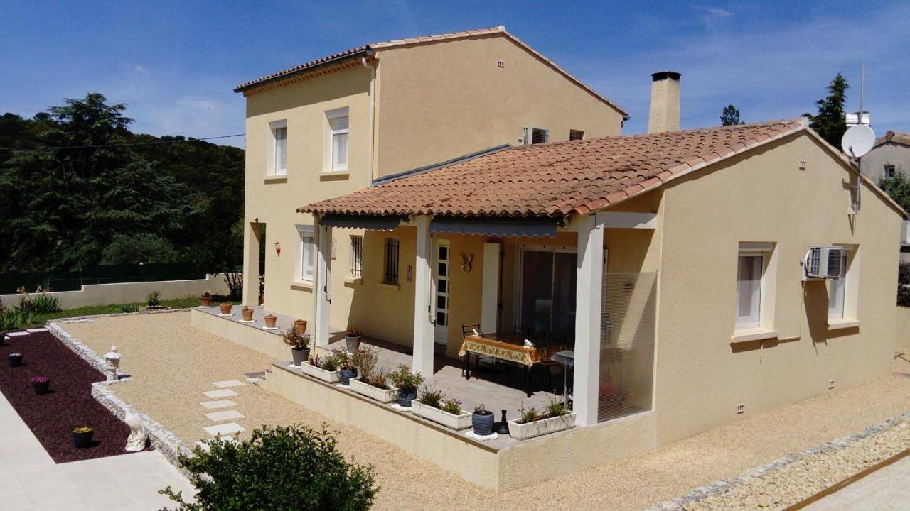 Double Room with Pool View in Bourg-Saint-Andéol, Privas (arrondissement)