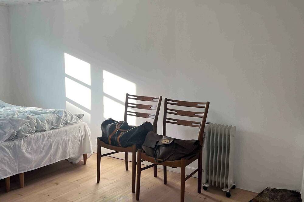 Old Fishermans House at Listed Harbor in Listed, Svaneke