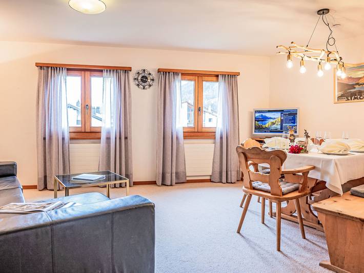 Ferienwohnung für 4 Personen, mit Garten und Balkon, mit Haustier in Sils im Engadin/Segl - 2