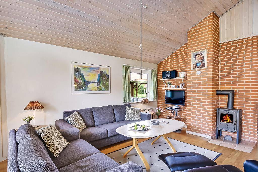 Großes Ferienhaus am Nissum Fjord – Mit 4 Schlafzimmern, 2 Bädern, Sauna und Whirlpool in Ulfborg, Nissum Fjord