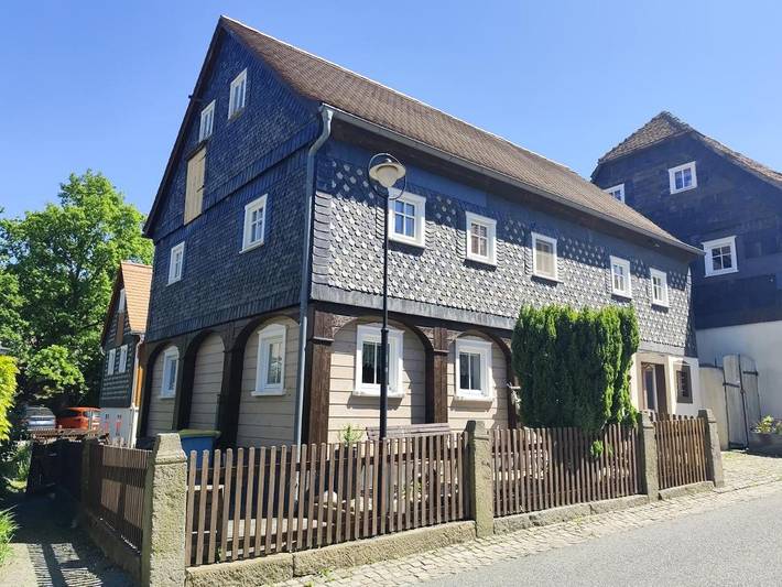Ferienhaus für 6 Personen, mit Terrasse und Garten sowie Ausblick in Kottmar