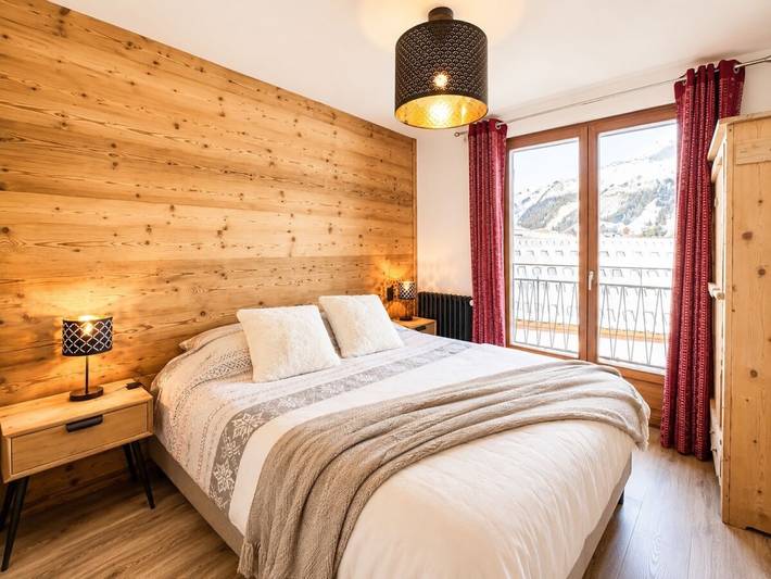 Ganze Wohnung, Appartement L’étoile d’Or Valloire – Stilvolles Domizil mit Panoramablick im Herzen Valloires in Valloire, Region Saint-Jean-de-Maurienne