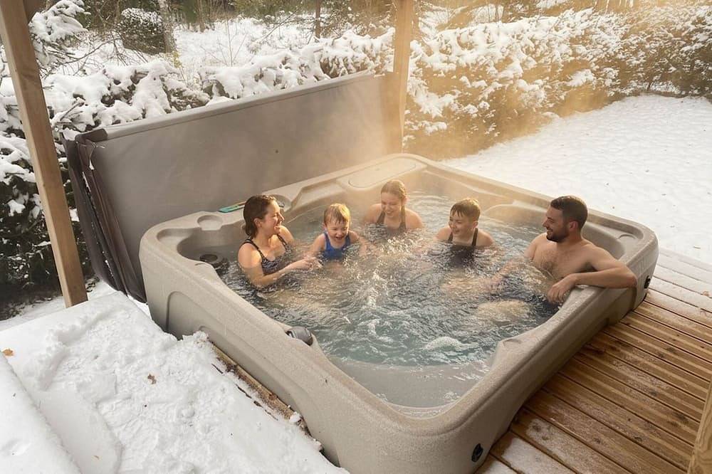 Hy•Lødge Spa n°8 Xl - 5 personen: Chaletverhuur in de Vogezen voor een onvergetelijk verblijf in Anould, Saint-Dié-des-Vosges