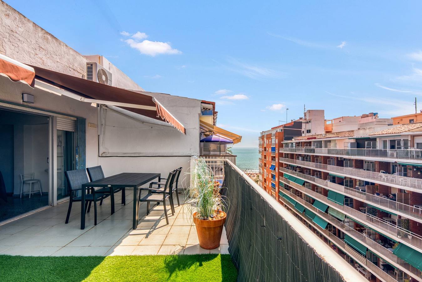 Ganze Wohnung, Apartment 'De Playa En Cullera' mit Meerblick, Wlan und Klimaanlage in Cullera, Costa de Valencia