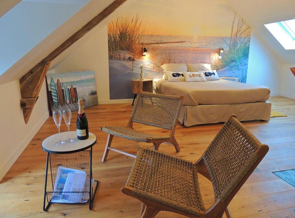 Double Room with Garden View N3 in Taden, Région de Dinan