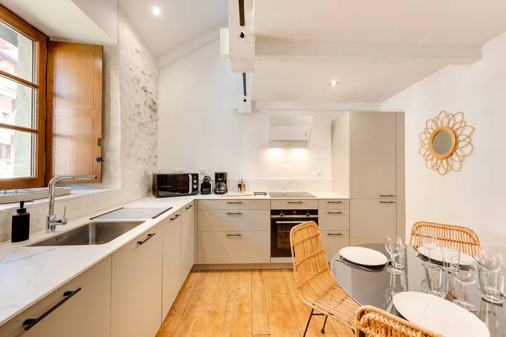 Appartement entier, La Maisonnette du Thiou -  T3 de 50m2 au coeur d'Annecy in Annecy, Annecy (commune)