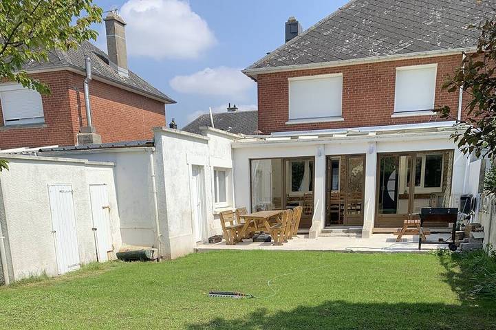 Maison de vacances pour 10 personnes, avec jardin, animaux acceptés dans Berck-Plage