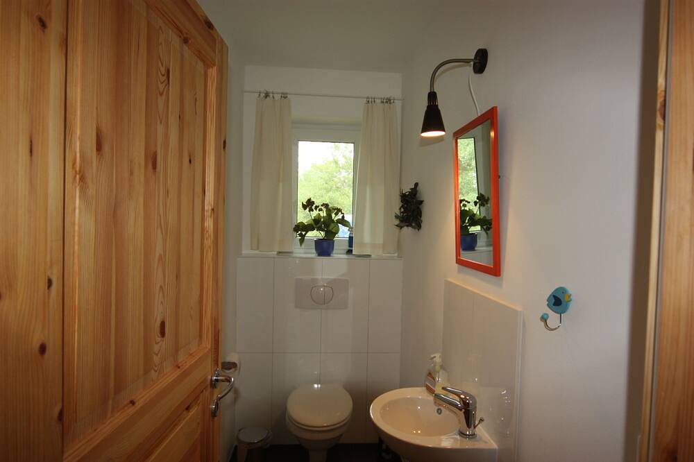 Haus Seeadler mit zwei Einheiten,  Wasserblick, im Grünen, Sauna , Kamin, Zaun in Quilitz, Rankwitz
