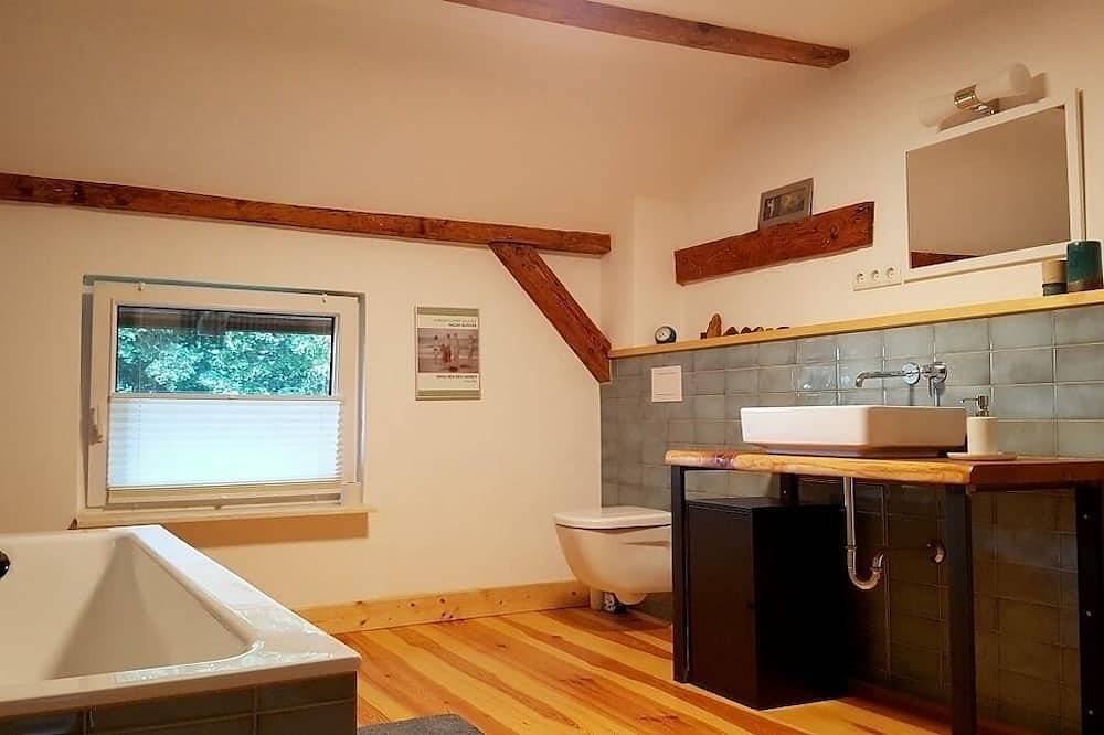 Ganze Wohnung, Ferienwohnung/App. für 3 Gäste mit 85m² in Starkow in Starkow (Velgast), Velgast