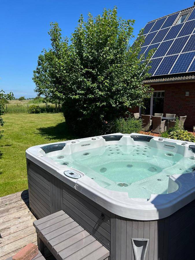 Ferienhaus für 6 Personen, mit Sauna und Garten sowie Whirlpool und Pool, mit Haustier in Garding - 2