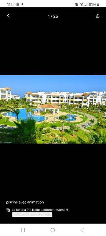 Gîte pour 4 personnes, avec vue ainsi que piscine et jardin dans Asilah