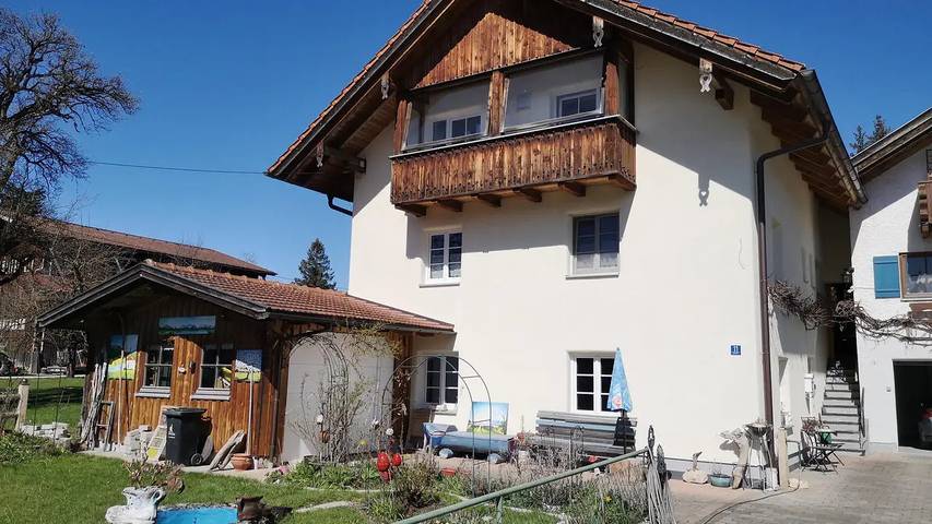 Ferienwohnung für 4 Personen, mit Garten in Seeg - 2