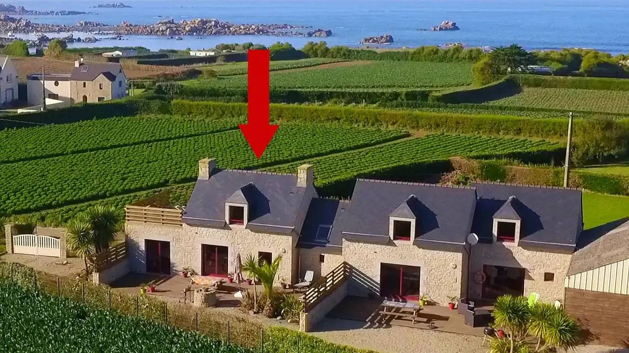 Maison de vacances pour 6 personnes avec terrasse in Cléder, Ceinture Dorée