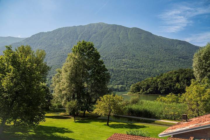 Ferienwohnung für 4 Personen, mit Balkon und Garten sowie Sauna und Seeblick am Luganersee - 3