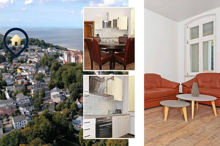 Ferienwohnung für 2 Personen, mit Balkon in Heringsdorf