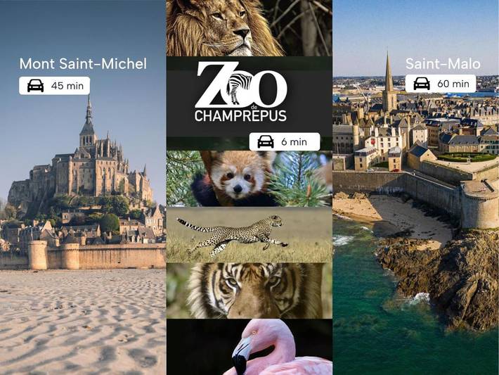 Location de vacances pour 12 personnes, avec jardin et vue à Fleury (Normandie) - 3