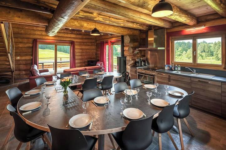 Maison de vacances pour 14 personnes, avec jardin et balcon