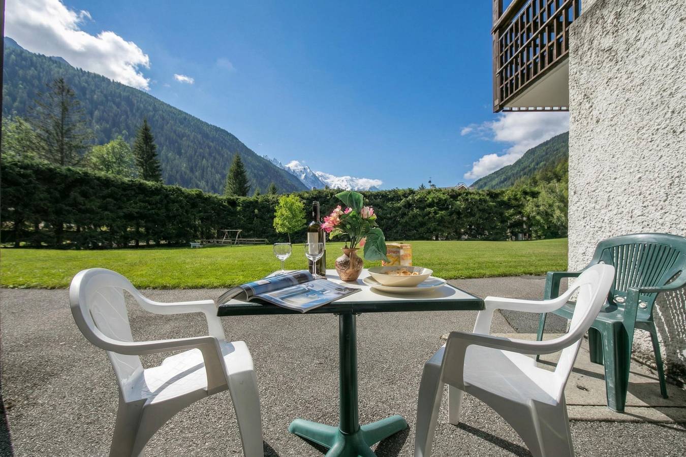 Appartement entier, Appartement de vacances pour 4 personnes avec piscine in Argentière, Chamonix-Mont-Blanc