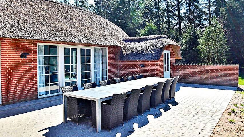 Ferienhaus für 13 Personen, mit Terrasse und Whirlpool sowie Sauna und Pool in Vester Husby - 2