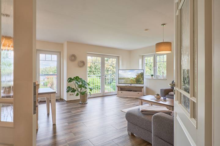 Ferienwohnung für 4 Personen, mit Balkon und Garten sowie Ausblick in Mittelholstein - 4