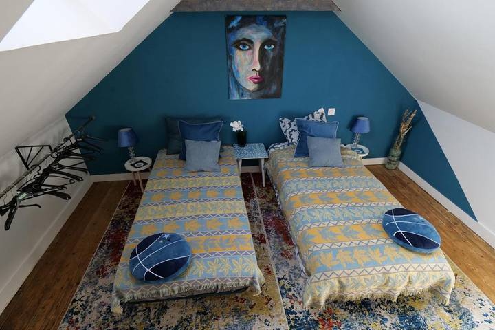 Maison d’hôte pour 2 personnes, avec jardin, animaux acceptés à Pleurtuit - 4