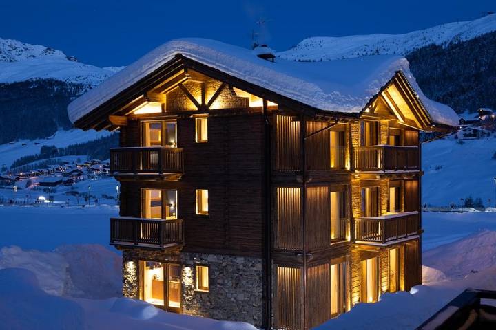 B&b per 2 persone, con Balcone e Giardino nonché Panorama a Livigno