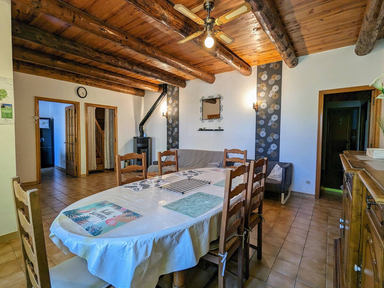 Gîte familial avec jardin, près du Puy-en-Velay et station de ski des Estables in Saint-Front, Mézenc
