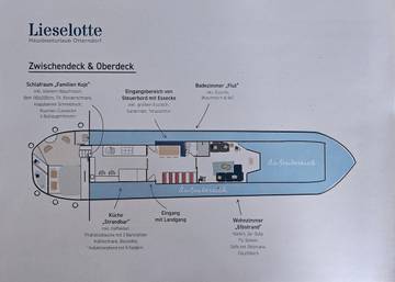 Hausboot für 9 Personen in Otterndorf, Bremerhaven Cuxhaven, Bild 3