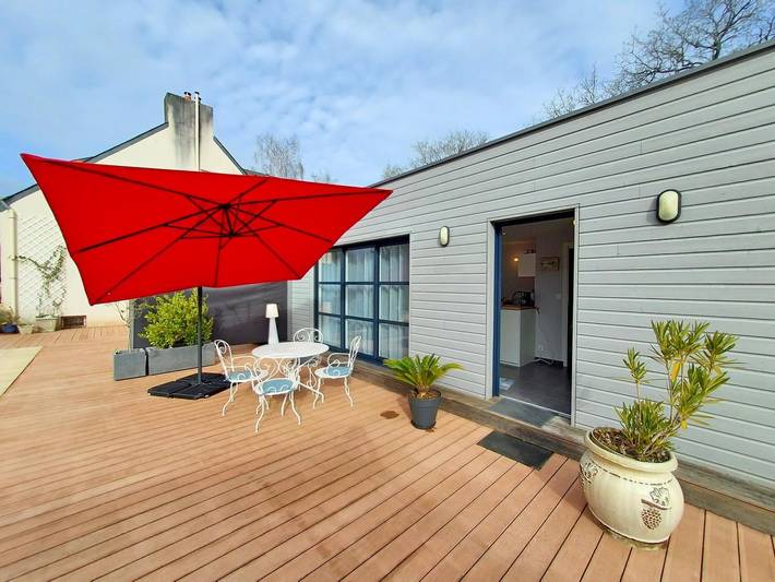 Gîte pour 2 personnes, avec jardin et piscine, animaux acceptés à Pluneret - 3