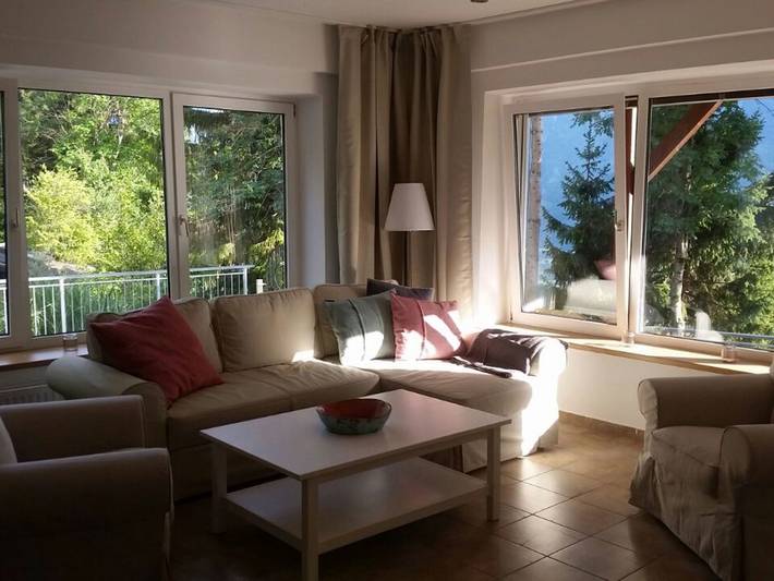 Ferienwohnung für 6 Personen, mit Garten