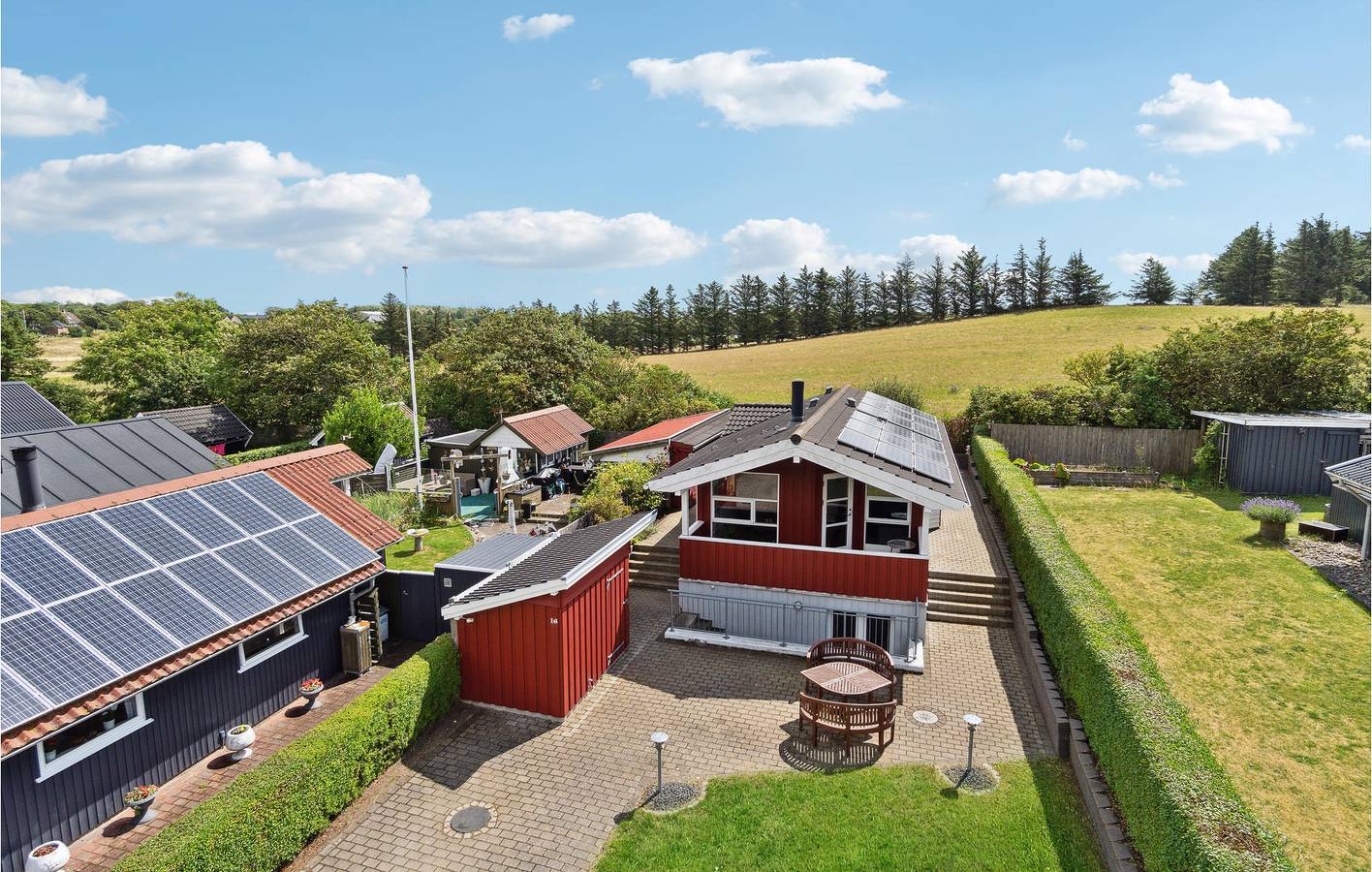 Ferienhaus für 5 Personen mit Terrasse in Sjelborg, Esbjerg