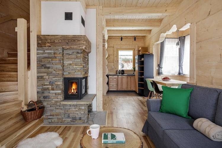 Ferienhaus im Highlander-Stil mit Kamin, Zakopane in Zakopane, Karpaten (Polen)