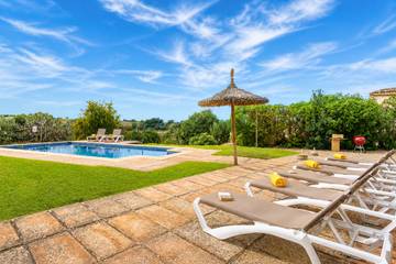 Finca in Santa Margalida, Mallorca Norden für 8 