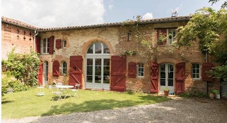 Gîte pour 5 personnes, avec jardin et vue dans Fourquevaux