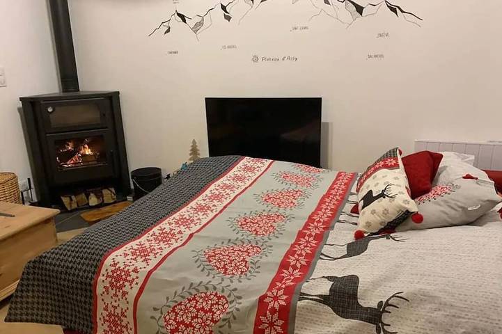 Gîte pour 9 personnes, avec balcon dans Plateau d'Assy - 4